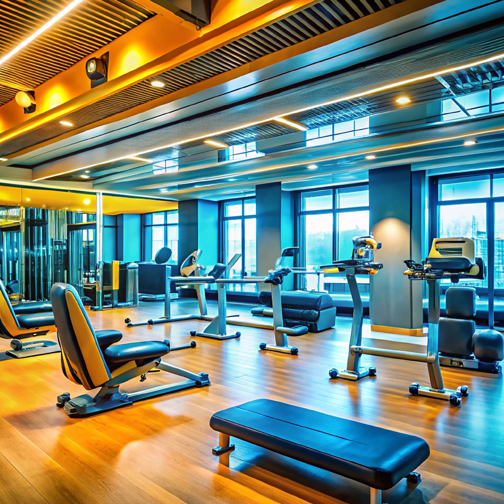 The business categories site suggests the nearest fitness and gym centres.